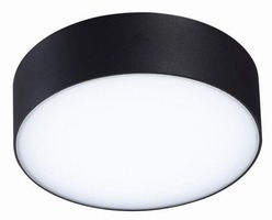 Přisazená - AZZ AZ4490 LED venkovní stropní svítidlo CASPER ROUND 3000K 15W 1300lm IP54 černé 20cm - AZZARDO