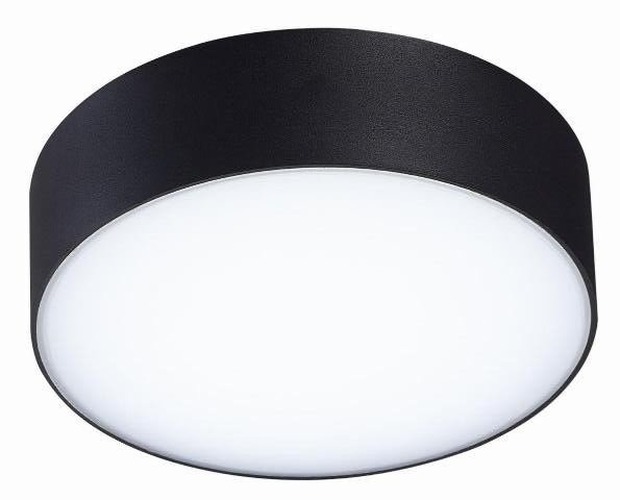 Přisazená - AZZ AZ4490 LED venkovní stropní svítidlo CASPER ROUND 3000K 15W 1300lm IP54 černé 20cm - AZZARDO - foto 1