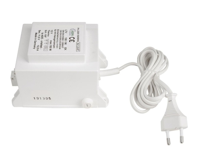 Trafa pro halogenky - IMPR 000103 Trafo ABN Standard vinuté 12V/150VA - LIGHT IMPRESSIONS - foto 1