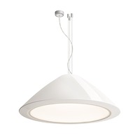 Polokoule - RED R11709 ROND 80 závěsná bílá 230V LED 25W 3000K - RED - DESIGN RENDL