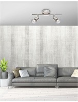Bodová - NV 660002 Bodové svítidlo BASE nikl satén kov GU10 2x5W IP20 bez žárovky - NOVA LUCE