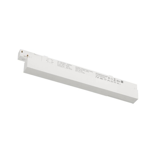 Lištové Magnetic SLV - LA 1008383 48V SYSTÉM Intrack LED driver, 48 VDC, 200 W, DALI bezdrátový integrovaný modul Casambi k DALI, svorka pro připojovací kabel 220-240 V, kabelová šachta, bílý - BIG WHITE (SLV) - foto 1