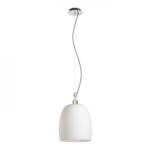 Kónická - RED R13824 COROA NEW 28 závěsná opálové sklo/chrom 230V E27 53W - RED - DESIGN RENDL - foto 1