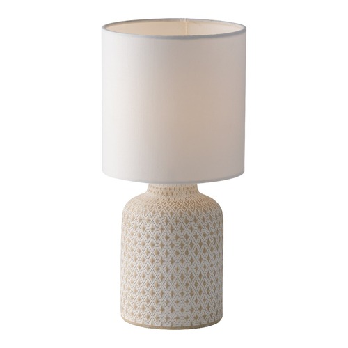 Stolní lampy dekorační - FAN I-RAVELLO-L BCO Stolní lampa Lumetto Ravello bílá, patice E14, 15 x 32 cm - FANEUROPE - foto 1