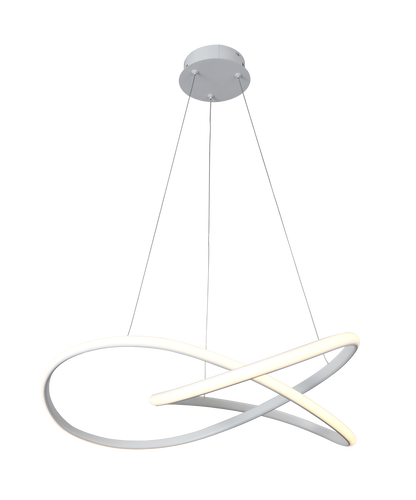 LED přívěšek - Závěsná LED lampa 30W bílá - foto 1