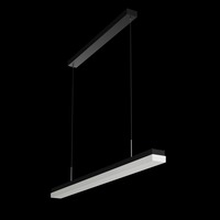 Podélná - OS MAT60060 MATAR LE2 závěsné plastové svítidlo černá / bílá IP40 3000 K 14W LED - OSMONT