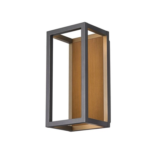 Nástěnná - LA 1007207 QUADRULO nástěnné přisazené svítidlo, 3000 K, antracit/hnědá - BIG WHITE (SLV) - foto 1