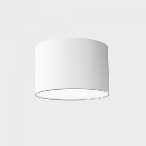 Kruhová - KHL K51706.02.SR.WH-WH.OP.ST.8.30 DISC MINI ROCCO stropní svítidlo pr. 120 mm bílá 12 W CRI >80 3000K Non-Dimm - KOHL-Lighting - foto 1