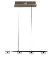 Podélná - GT 7066-503 Závěsné svítidlo Cassis 21W 2100lm 3000K matný nikl - GeeTi