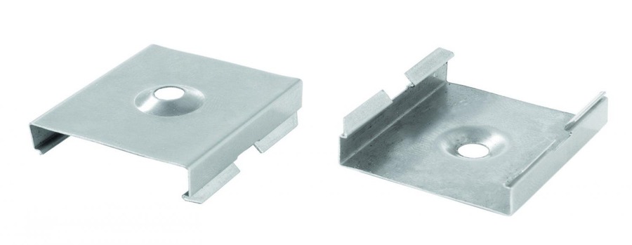 Úchyty a držáky pro Al profily - IMPR 987010 Úchytný klip C-20 sada 2ks - LIGHT IMPRESSIONS - foto 1