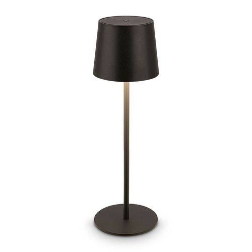 Stolní lampy dekorační - BRILO 7708015 Bota stolní lampa - 1,8W, 120lm, nabíjecí, LED, stmívatelné, dotykový vypínač, teplá bílá, černá - BRILO - foto 1