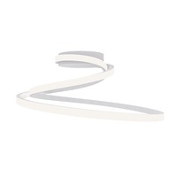 Kruhová - FAN LED-COASTER-PL-BCO Stropní LED svítidlo COASTER bílá, 40 W, 5440 lm, CCT, 50 x 4 x 22 cm - FANEUROPE