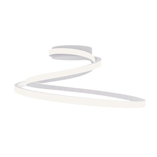 Kruhová - FAN LED-COASTER-PL-BCO Stropní LED svítidlo COASTER bílá, 40 W, 5440 lm, CCT, 50 x 4 x 22 cm - FANEUROPE - foto 1