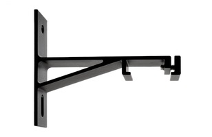 Lišty a příslušenství IVELA - IMPR 710106 Deko-Light 3-fázový kolejnicový systém - D Line/Dali držák na zeď, černá - LIGHT IMPRESSIONS