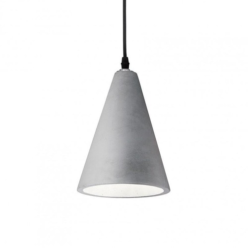 Kónická - ILUX 110424 Závesné svítidlo Ideal Lux Oil-2 SP1 cemento 110424 šedá - IDEALLUX - foto 1