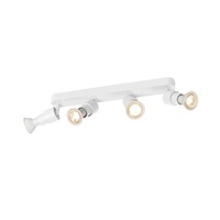 Bodová - LA 1008238 PURI 2.0 Basic nástěnné a stropní svítidlo, dlouhé provedení, 4 x max. 6W GU10, bílé - BIG WHITE (SLV)