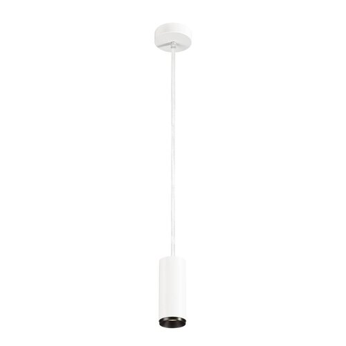 Subtilní - LA 1004456 NUMINOS® PD DALI S vnitřní LED závěsné svítidlo bílá/černá 4000 K 60° - BIG WHITE (SLV) - foto 1
