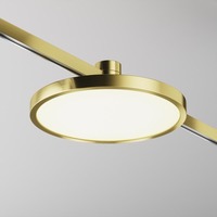 Lištové Magnetic Maytoni Flarity - M TR153-1-10W2.7K-BS-DE Svítidlo pro kolejnicový systém Plato 2700K 10W 400lm mosaz hliník teplá bílá Flarity - MAYTONI