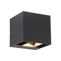 Nástěnná - PN 9493-13 BLOCK LED nástěnné svítidlo antracit IP54 3000K nastavitelný úhel svícení - PAUL NEUHAUS