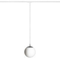 Svítidla - RED R13964 LUNA 20 pro jednookr. lištu opálové sklo/chrom 230V E27 15W - RED - DESIGN RENDL