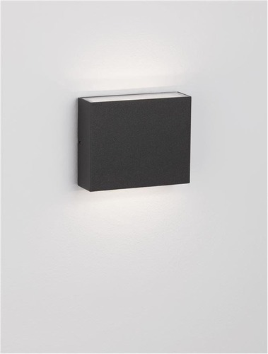 Nástěnná - NV 9492640 Venkovní nástěnné svítidlo DEWI antracitový hliník a čiré sklo LED 7.7W 3000K 220-240V 253st. IP65 světlo nahoru a dolů - NOVA LUCE - foto 1