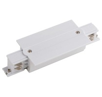 Lišty a příslušenství EUTRAC - FAN INC-TRACK-I Spojka přímá zapuštěná 3f lišta TRACK, bílá, 16.47 × 5.53 × 3.27 cm - FANEUROPE