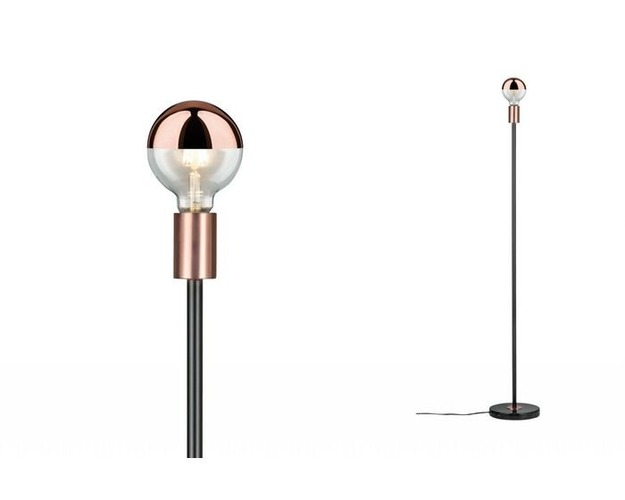 Stojací lampy - P 79614 Stojací lampa Neordic Nordin černá / měď / mramor - PAULMANN - foto 1