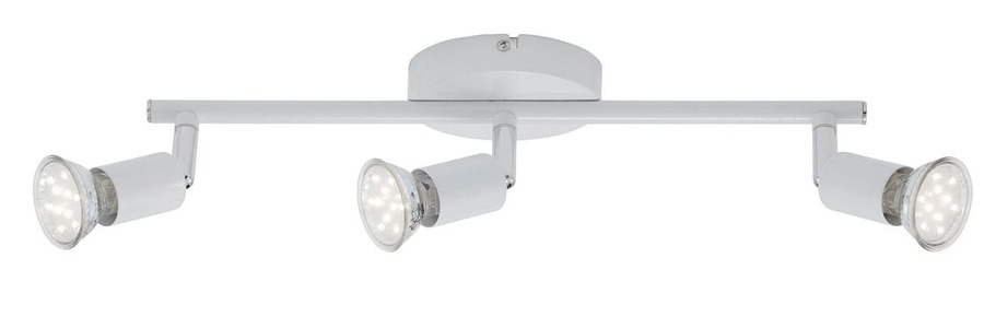 Bodová - BRI 2767-036 Bodové svítidlo 38,5 cm 3xGU10 9W 750lm bílé - BRILONER - foto 1