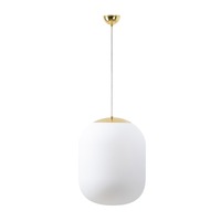 Koule - OS TAN67867 TANIA S2 závěsné skleněné svítidlo mosaz / bílá IP40 4000 K 41W LED DALI - OSMONT
