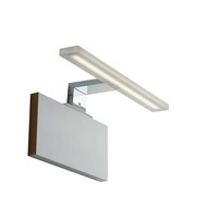 Nad obrazy/zrcadla - FAN SPOT-B-AQA Nástěnné koupelnové svítidlo LED AQA chrom hliník/polykarbonát 2x 8 W 819 LM 4000 K IP44 4,8x30x10,8 cm - FANEUROPE