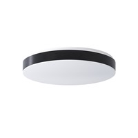 Kruhová - OS DEL69044 DELIA C3 stropní/nástěnné plastové svítidlo bílá / bílo - černá IP54 3000 K 33W LED DALI (původní kód OS 69044) - OSMONT