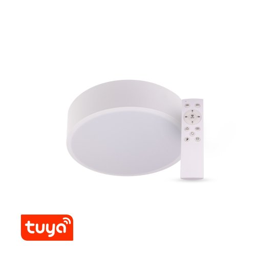 Kruhová - SMART Tuya LED svítidlo RENDO 24W CCT kulaté bílé - foto 1