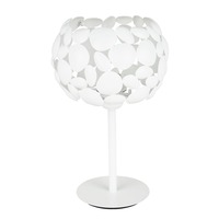 Stolní lampy dekorační - FAN I-DIONISO-L-BCO Stolní lampa Lumetto Dioniso, bílá, 1 x E27, 22 x 22 x 34,5 cm - FANEUROPE