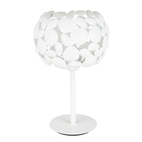 Stolní lampy dekorační - FAN I-DIONISO-L-BCO Stolní lampa Lumetto Dioniso, bílá, 1 x E27, 22 x 22 x 34,5 cm - FANEUROPE - foto 1