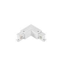 Lišty a příslušenství EUTRAC - FAN LED-RAIL-L-SX-BCO 3‑fázový systém RAIL levé L‑spojení bílá - FANEUROPE