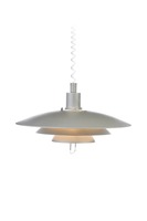 Kónická - MAR 102282 Kirkenes závěsné svítidlo šedé - Markslöjd