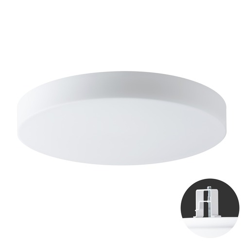 Koupelnová - OS ELS72989 ELSA V16 stropní/nástěnné skleněné polovestavné svítidlo bílá IP44 4000 K 54W LED - OSMONT - foto 1