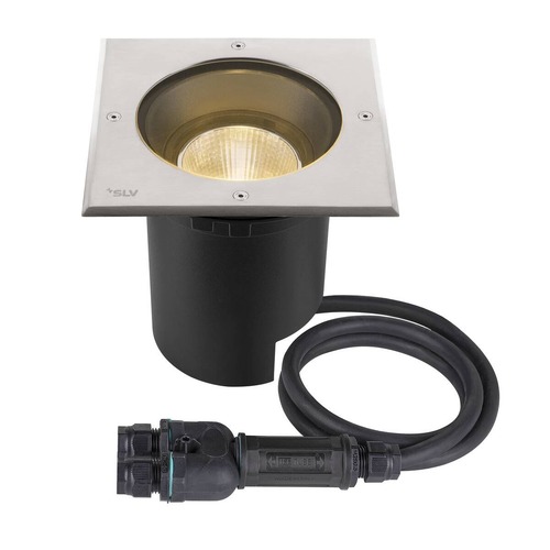 Zapuštěná - LA 1007244 DASAR L RL čtvercový 24° 3000K včetně driveru DALI nerez ocel - BIG WHITE (SLV) - foto 1