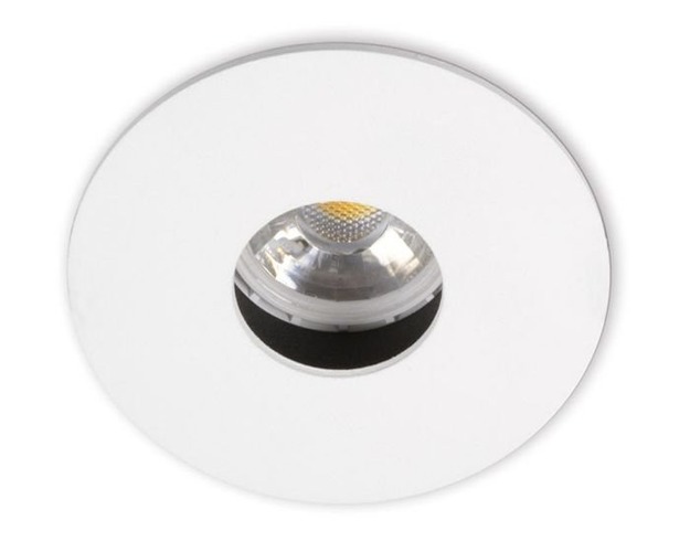 Kruhová - KHL K50130.01.RF.WH-WH.GU 501301RWBG   Zápustné svítidlo DOT bílé max.50W Ø80mm kulaté - KOHL-Lighting (starý kód: KHL K50130.W.GU) - foto 1