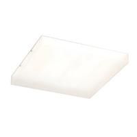 Hranatá - RED R10632 STRUCTURAL 55X55 přisazená satinované sklo 230V 2G11 3x36W - RED - DESIGN RENDL