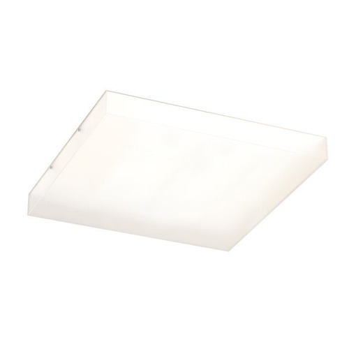 Hranatá - RED R10632 STRUCTURAL 55X55 přisazená satinované sklo 230V 2G11 3x36W - RED - DESIGN RENDL - foto 1