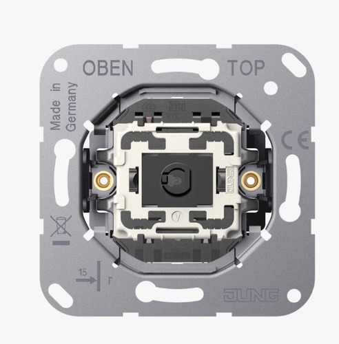 Vypínače a zásuvky - JU K506KOEU Strojek vypínače ř.1 s červenou kontrolkou LED K 506 KO EU - JUNG - foto 1