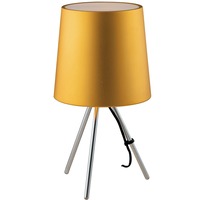 Stolní lampy dekorační - FAN I-MARLEY/L ORO Stolní lampa Lume Marley, zlatá, 1 x E14, 25 x 43,5 cm - FANEUROPE