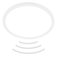 Kruhová - BRILO 7525416 Move LED stropní svítidlo IP44, přímé a nepřímé osvětlení, pohybové čidlo, kruhové 29 cm, bílé - BRILO