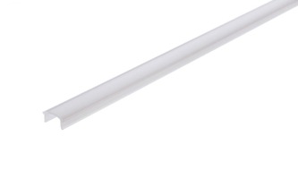 Plexi pro Al profily - IMPR 983506 Reprofil kryt F-01-08 mléčná 40% průhlednost 3000 mm - LIGHT IMPRESSIONS