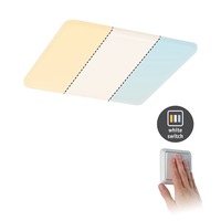 Koupelnová - P 95380 LED vestavné svítidlo Veluna WhiteSwitch 215mm x 215mm IP44 stropní montáž 17W včetně sv. zdroje - PAULMANN