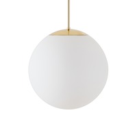 Koule - OS ISI70100 ISIS P3 PM-M HP závěsné plastové svítidlo mosaz / bílá IP40 3000 K 52W LED DALI - OSMONT