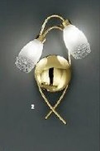 Dekorativní - OR WA 2-1149/2 MOSA Nástěnné svítidlo 2x28W G9 mosaz, výška 38cm - ORION - foto 1