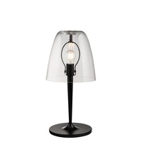 Stolní lampy dekorační - FAN I-ARES-LG1-TR Stolní lampa Lume Ares, průhledné, 1 x E27, 28 x 56 cm - FANEUROPE
