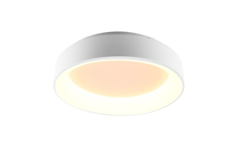 Kruhová - FAN LED-NOAH-PL60-BCO Stropní svítidlo LED NOAH bílá 60 W 8000 lm CCT 60 x 13 cm - FANEUROPE - foto 1